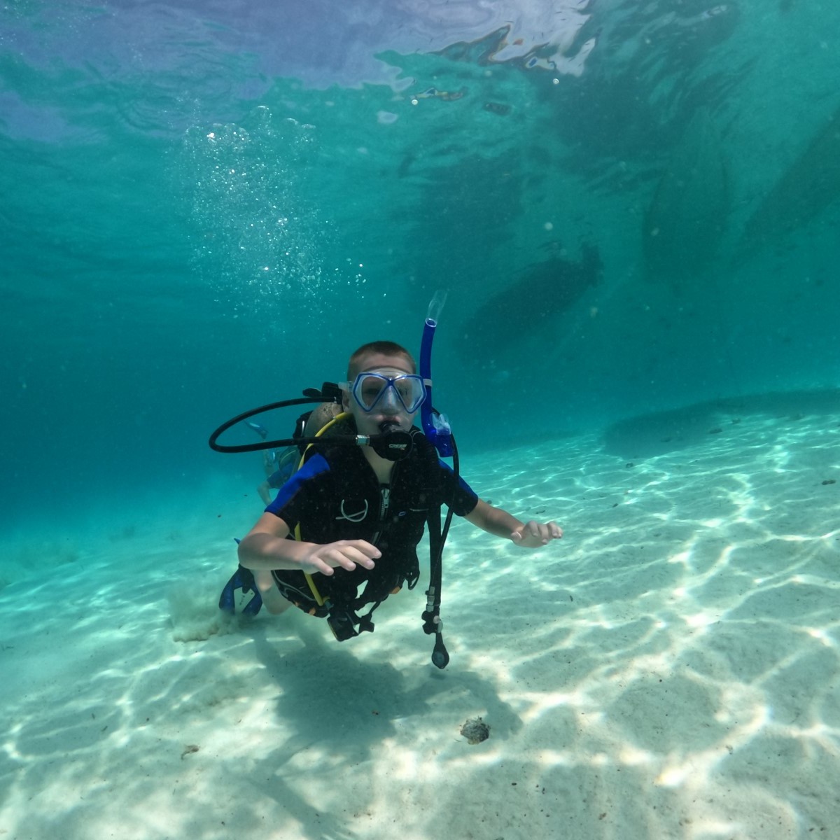Explore the world under water